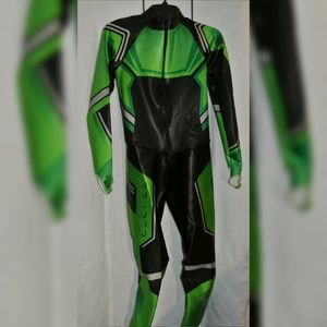 SPYDER MENS LARGE SKI Race Suit Green and Black